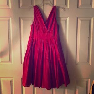 Beautiful red summer dress